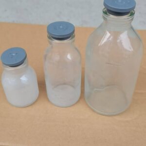 Apothecary Style Glass Bottles with Stoppers
